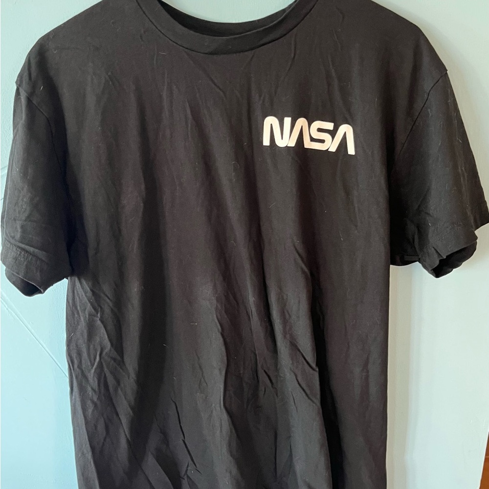 Market Trendz Black NASA Tee Sz L